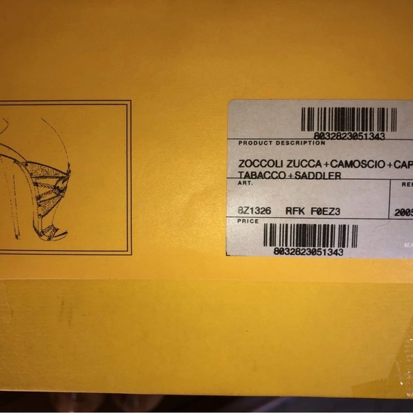 FENDI Authentic & Iconic Logo Sandal heels 39 9 Gorgeous! RARE - Picture 6 of 9